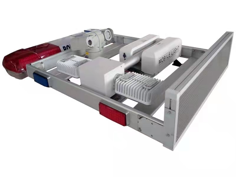 車載移動升降照明燈升降原理分析